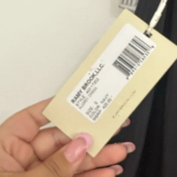 NWT Ramy Brook Audrey Smocked Midi Dress Sz S #W3